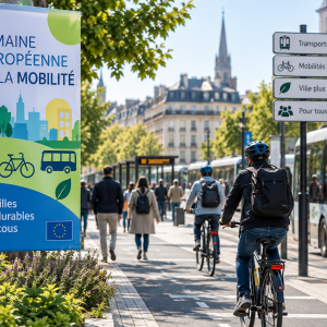 Europe : la Semaine européenne de la mobilité se déroule du 16 au 22 septembre